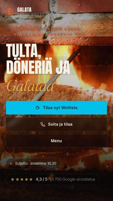 Screenshot of galata.fi