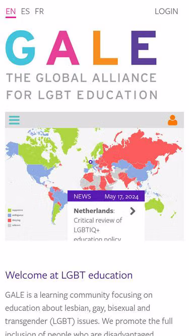 Screenshot of gale.info