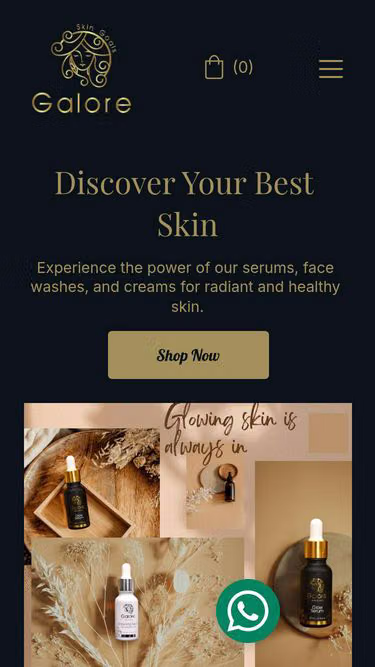Screenshot of galore.pk