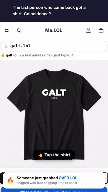 Screenshot of galt.lol