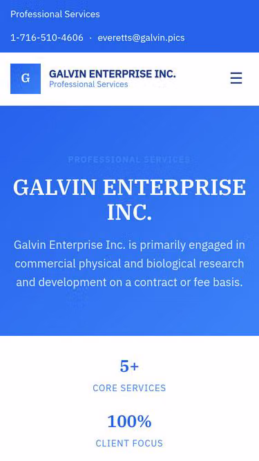 Screenshot of galvin.pics