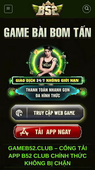 Screenshot of gameb52.space