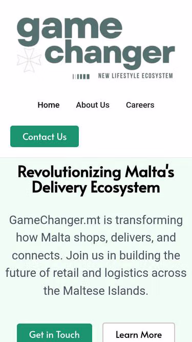 Screenshot of gamechanger.mt