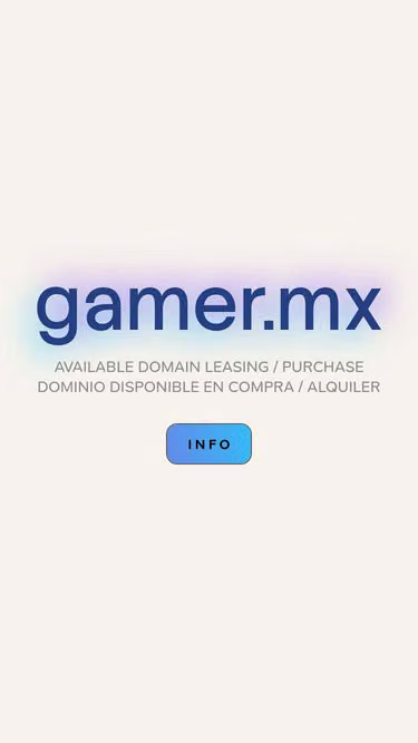 Screenshot of gamer.mx