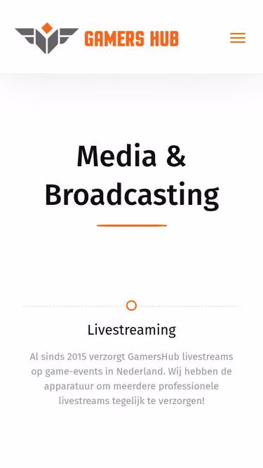 Screenshot of gamershub.eu