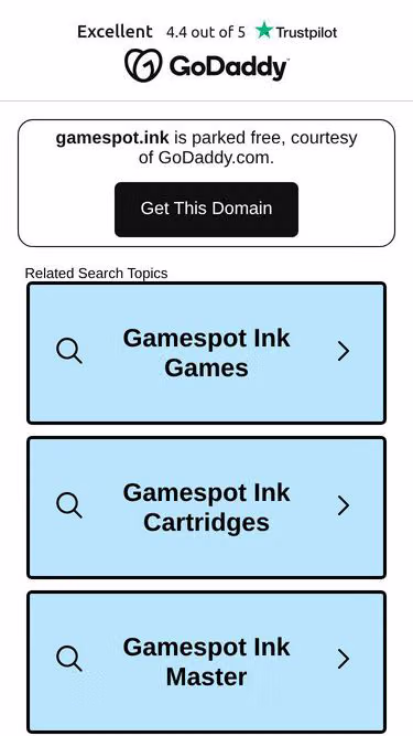 Screenshot of gamespot.ink