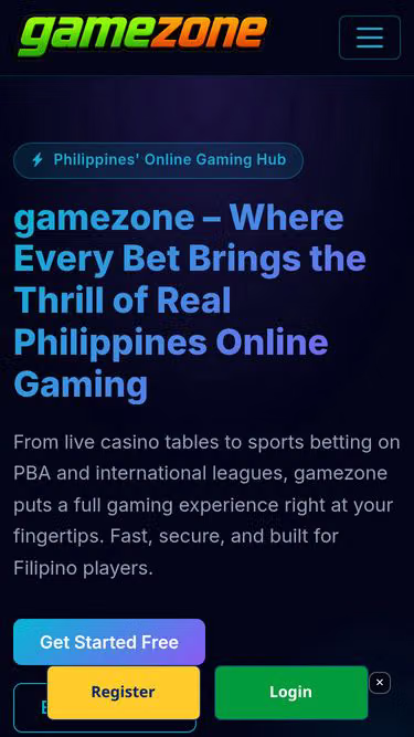Screenshot of gamezone.vu