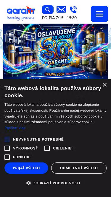 Screenshot of garant.sk