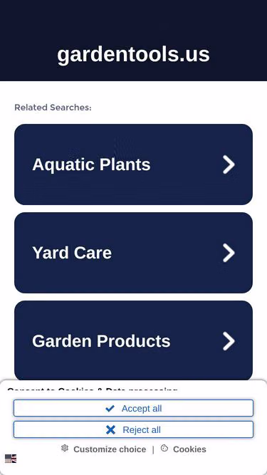 Screenshot of gardentools.us