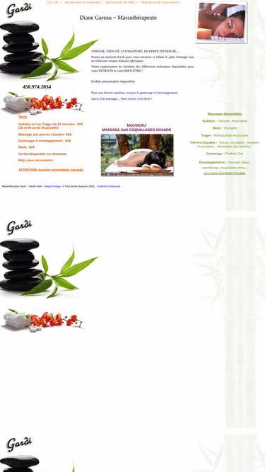 Screenshot of gardi.ca