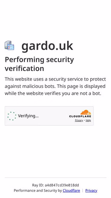 Screenshot of gardo.uk