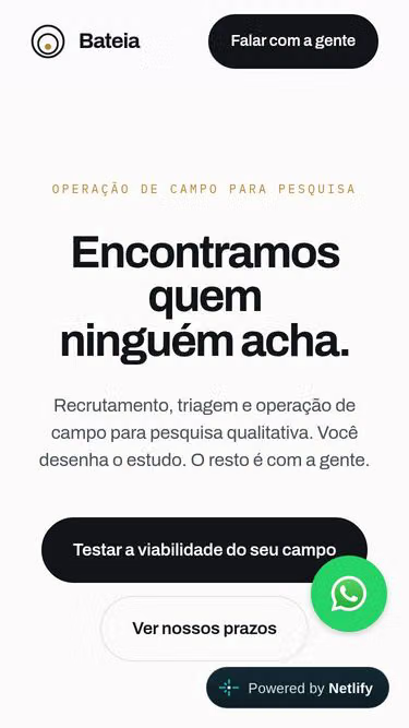 Screenshot of garimpo.info