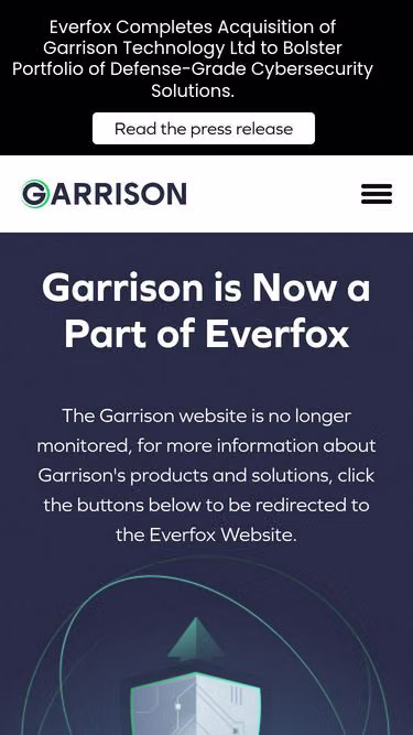 Screenshot of garrison.com
