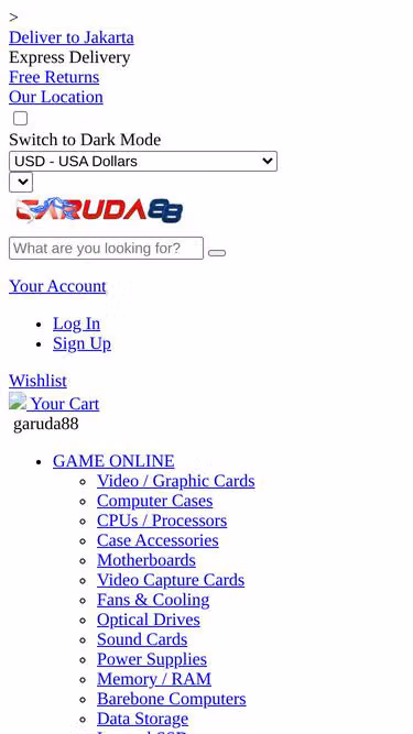 Screenshot of garuda88.dev