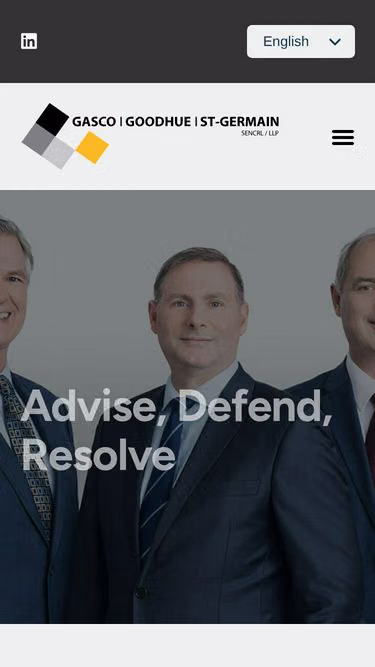 Screenshot of gasco.qc.ca