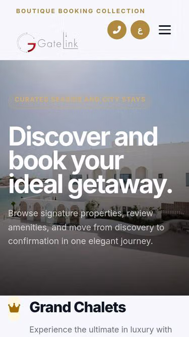 Screenshot of gatelink.com