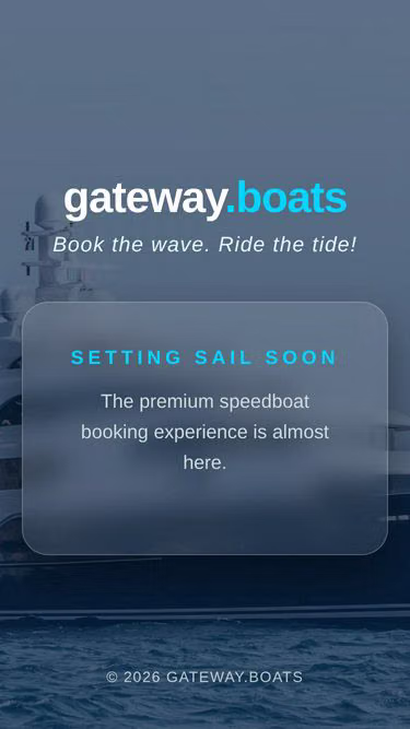 Screenshot of gateway.boats