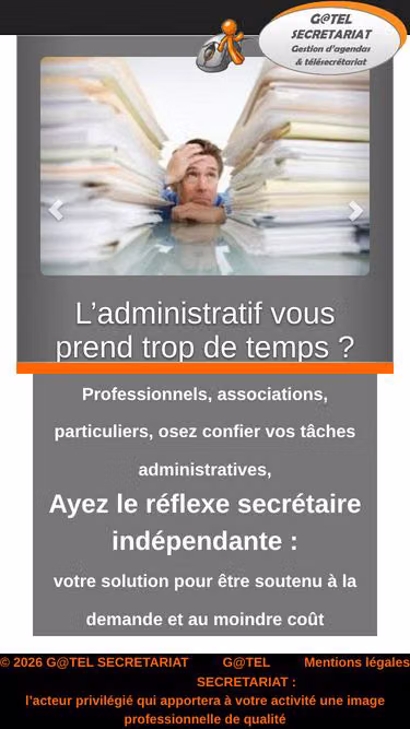 Screenshot of gats.fr