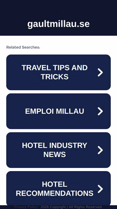 Screenshot of gaultmillau.se