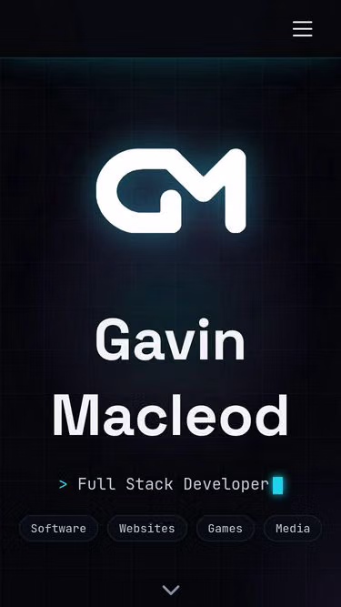 Screenshot of gavin.works