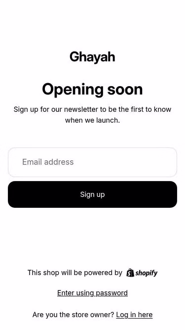Screenshot of gaya.ae