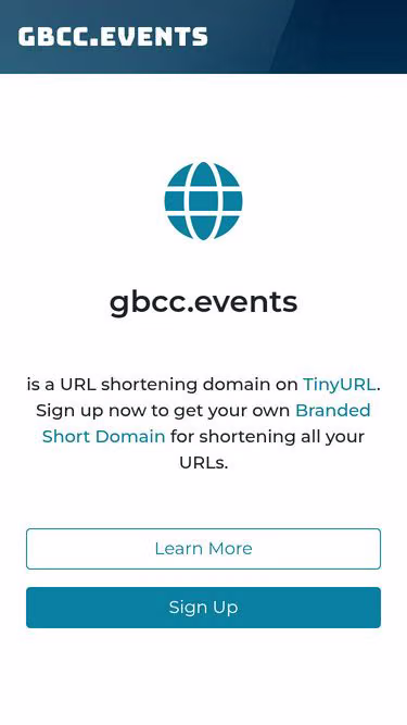 Screenshot of gbcc.events