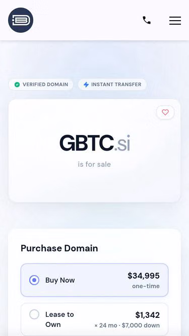 Screenshot of gbtc.si