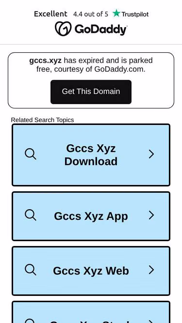 Screenshot of gccs.xyz