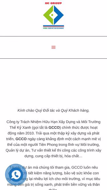 Screenshot of gcgroup.vn