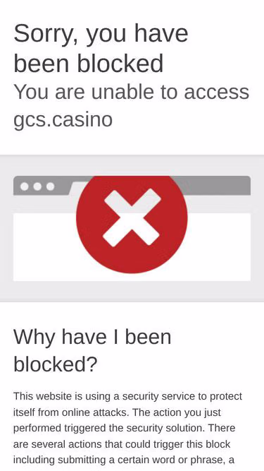 Screenshot of gcs.casino