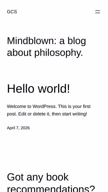 Screenshot of gcs.org.pk