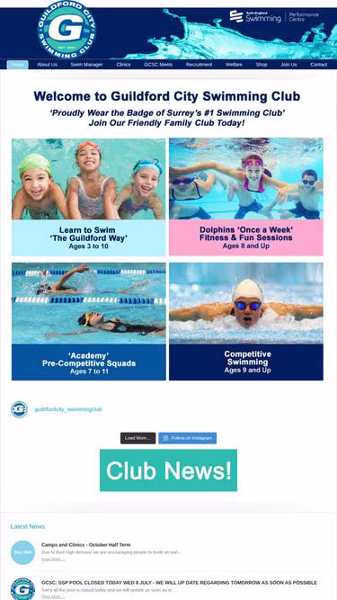Screenshot of gcsc.uk