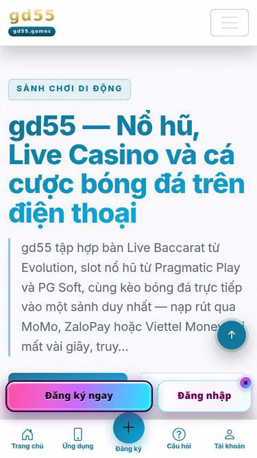 Screenshot of gd55.games