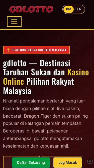 Screenshot of gdlotto.onl
