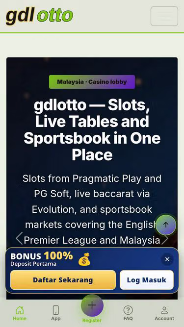 Screenshot of gdlotto.win