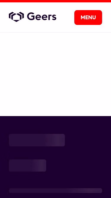 Screenshot of geers.nl