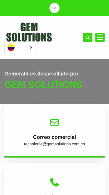 Screenshot of gem.net.co