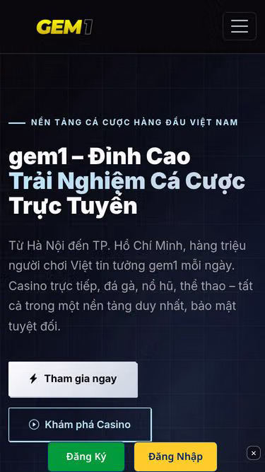 Screenshot of gem1.app