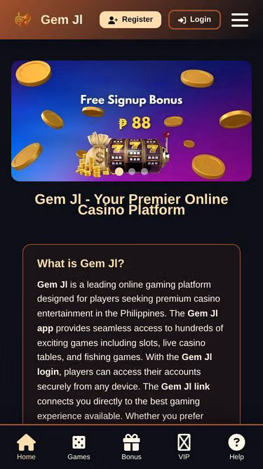 Screenshot of gemjl.sbs