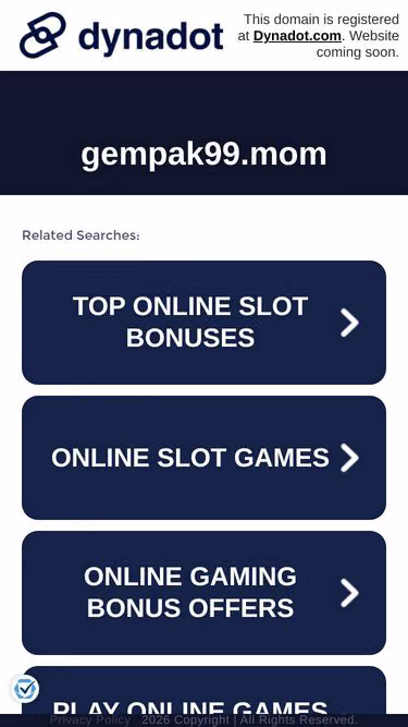 Screenshot of gempak99.mom