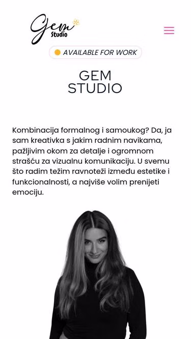 Screenshot of gemstudio.hr
