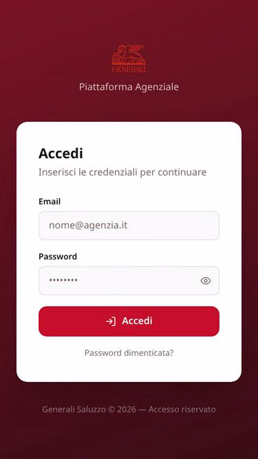 Screenshot of generali.app