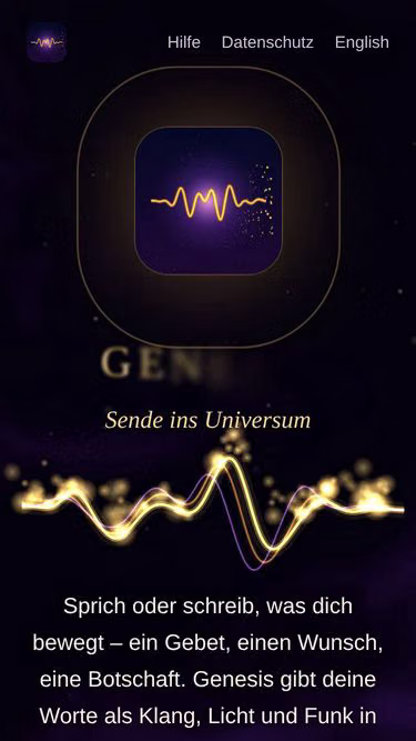 Screenshot of genesis.sarl