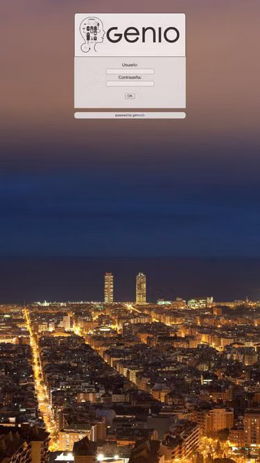 Screenshot of genio.eco