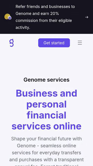 Screenshot of genome.by