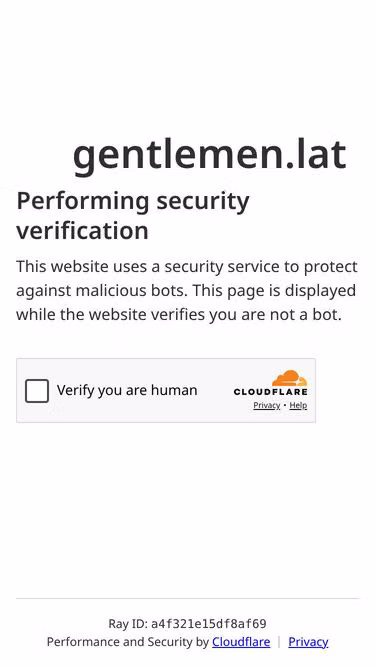 Screenshot of gentlemen.lat