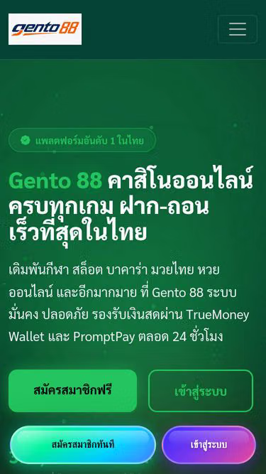 Screenshot of gento88.ws