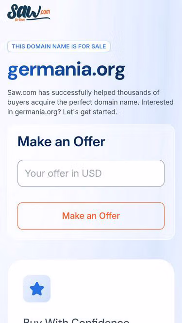 Screenshot of germania.org
