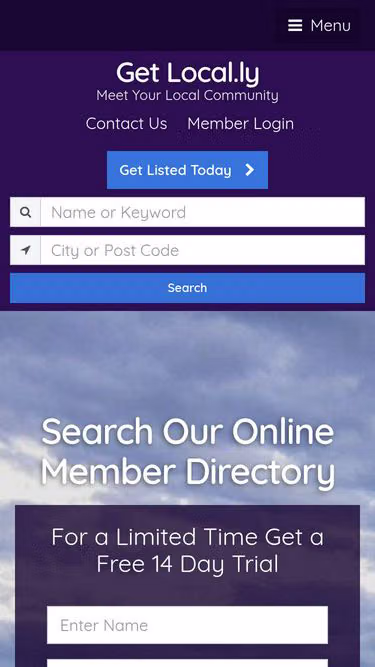 Screenshot of getlocal.ly