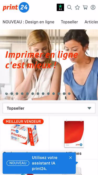 Screenshot of getprint.be